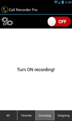 Call Recorder Pro android App screenshot 3